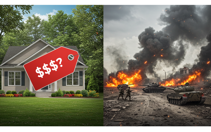 What Happens to U.S. Real Estate When War Breaks Out?